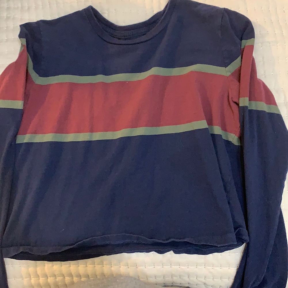 pac sun, long sleeve striped top